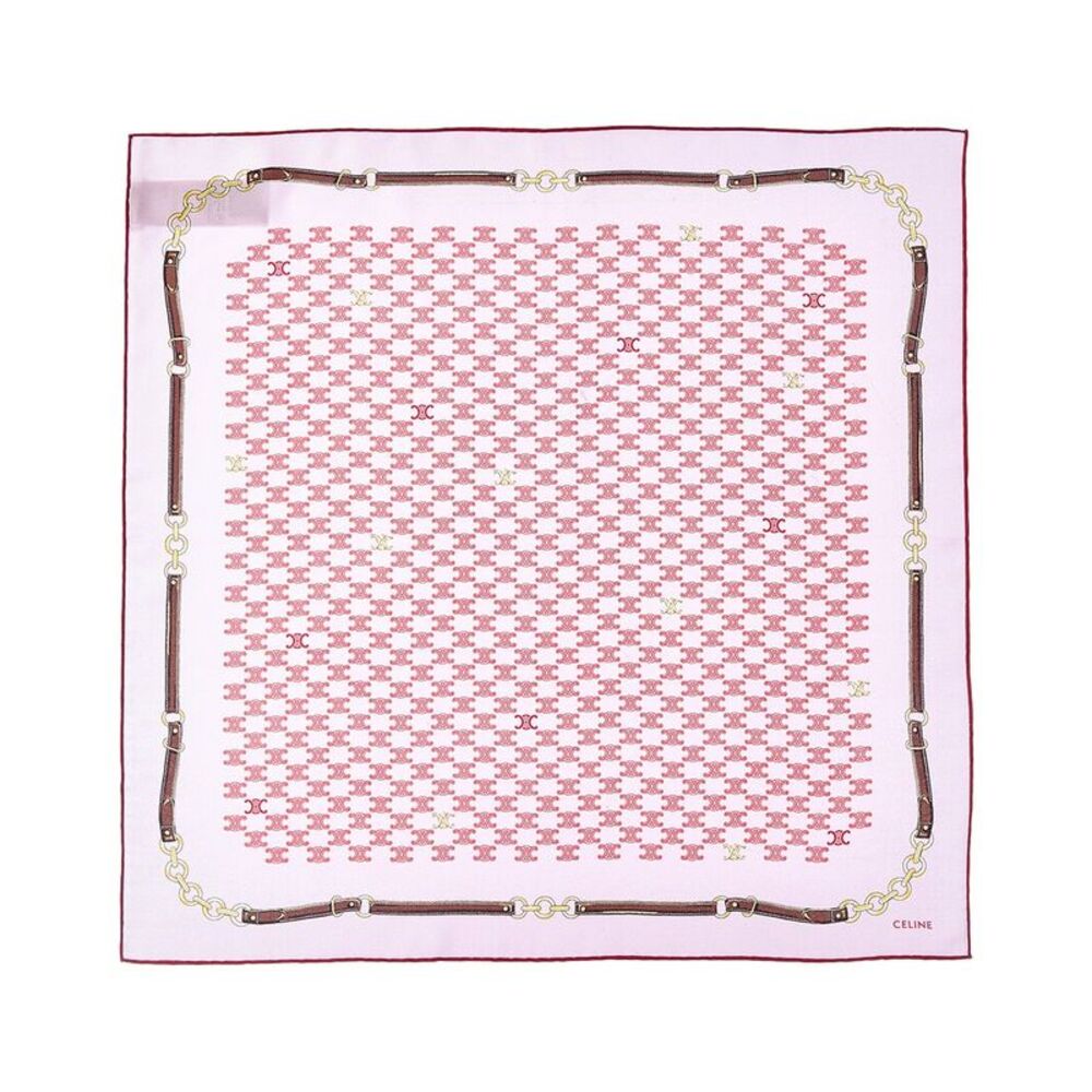 Celine Avenue Silk Scarf, Pink